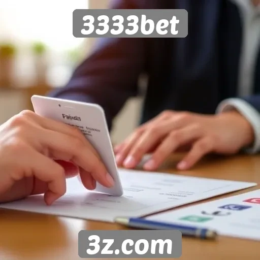 Métodos de pagamento aceitos na 3333bet