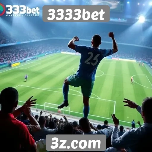 Apostas esportivas no 3333bet são cada vez mais populares