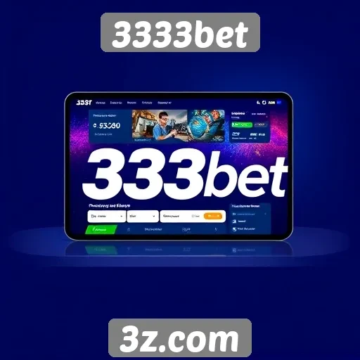 Facilidade de uso e navegação no site 3333bet